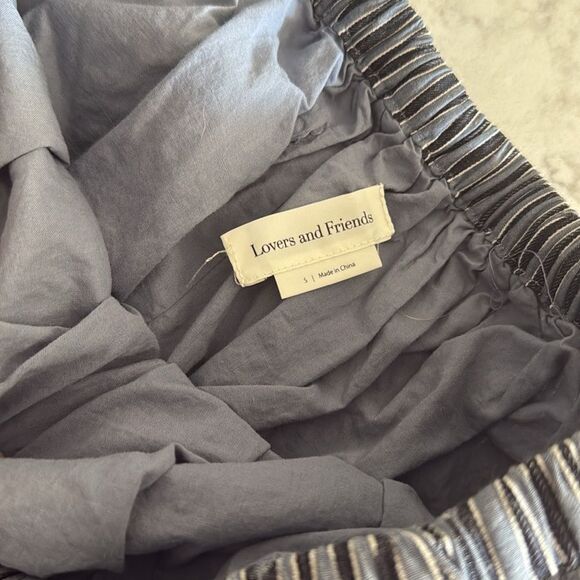 Lovers + Friends Taylen Short in Navy Blue Stripe - Picture 5 of 5